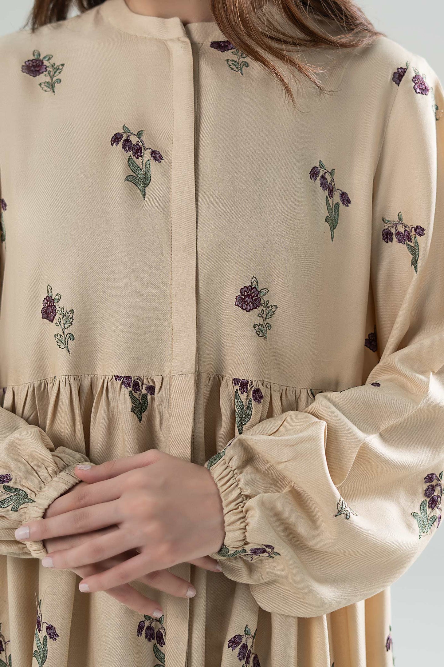 Embroidered Twill Shirt