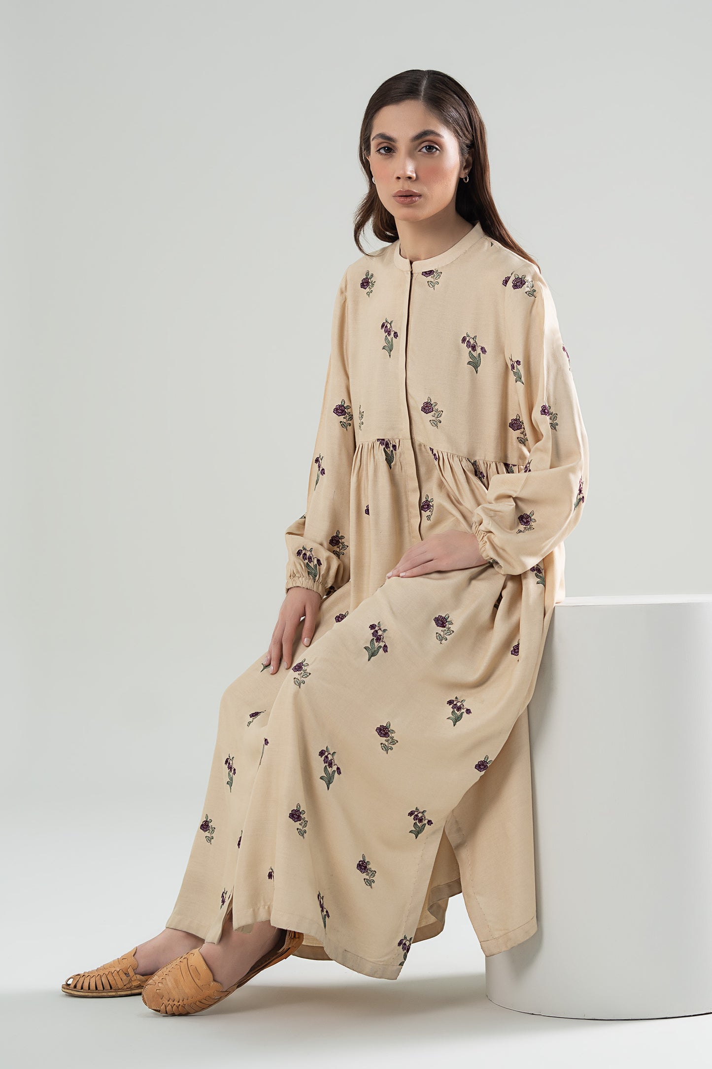 Embroidered Twill Shirt