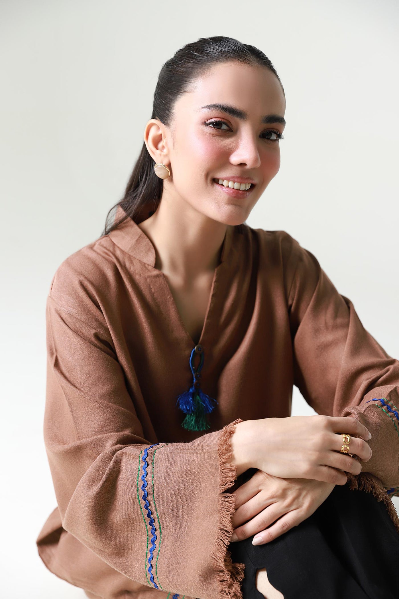 Dyed Wool Shirt