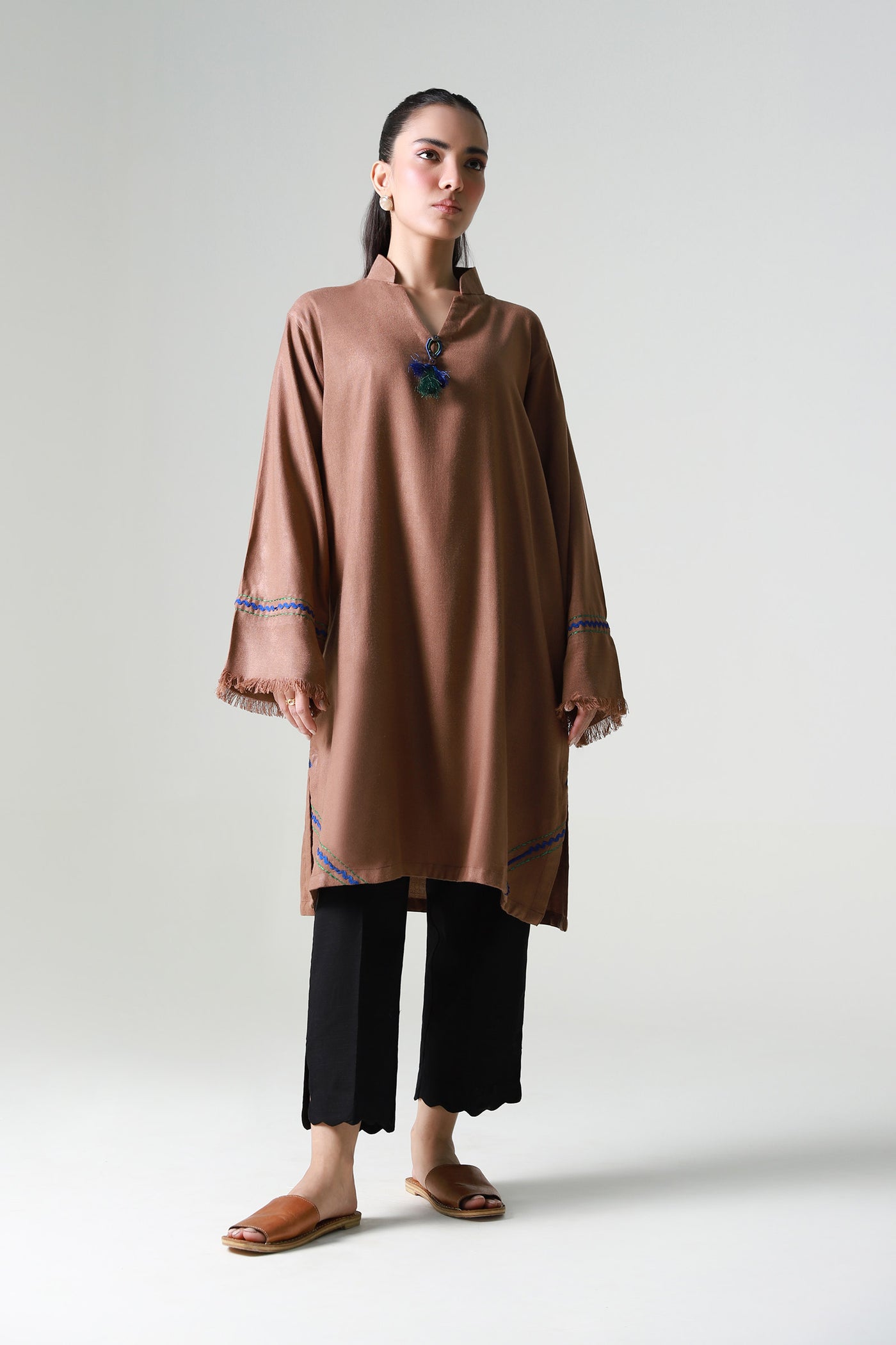 Dyed Wool Shirt