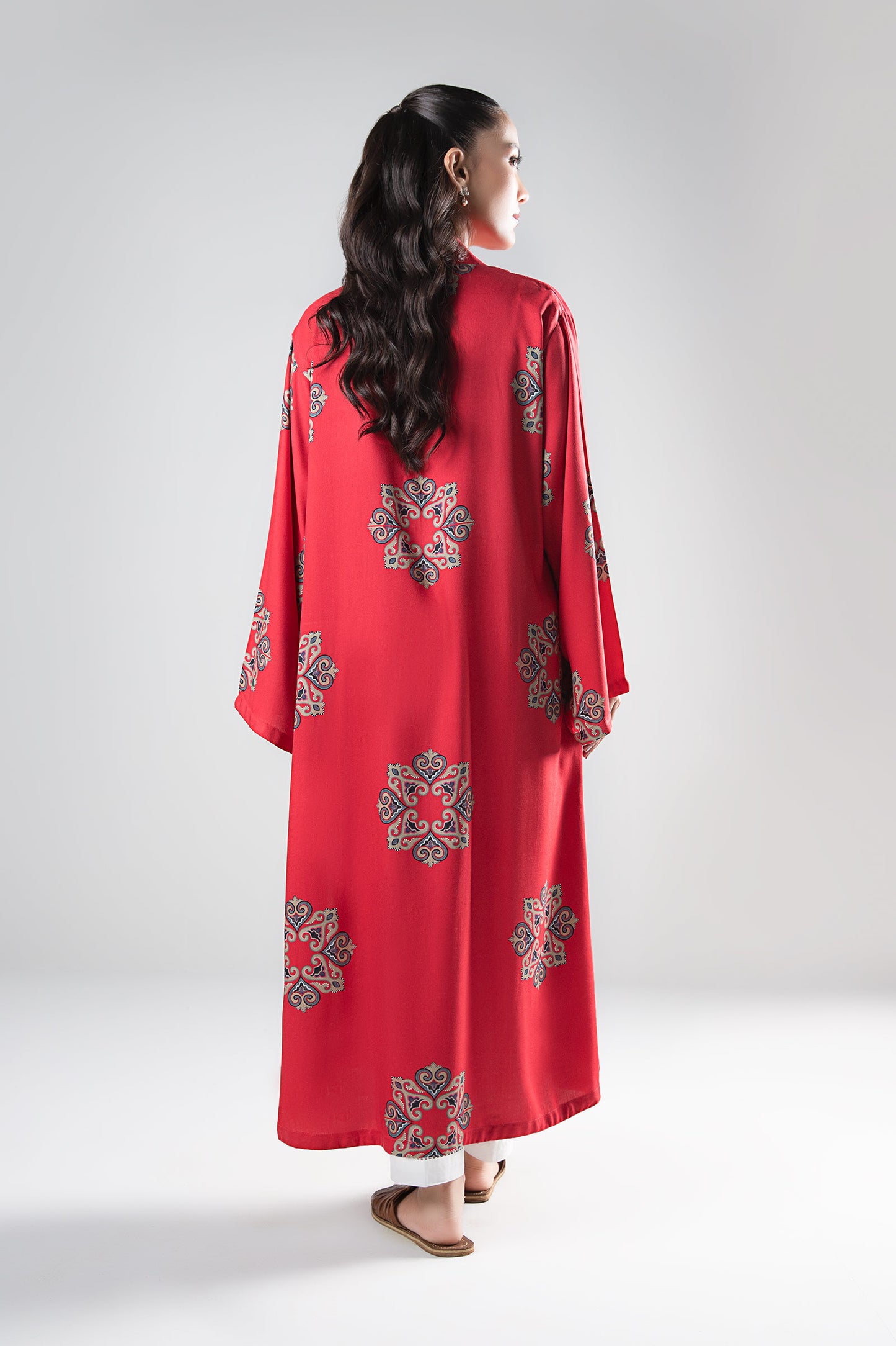 Printed Herringbone Shirt