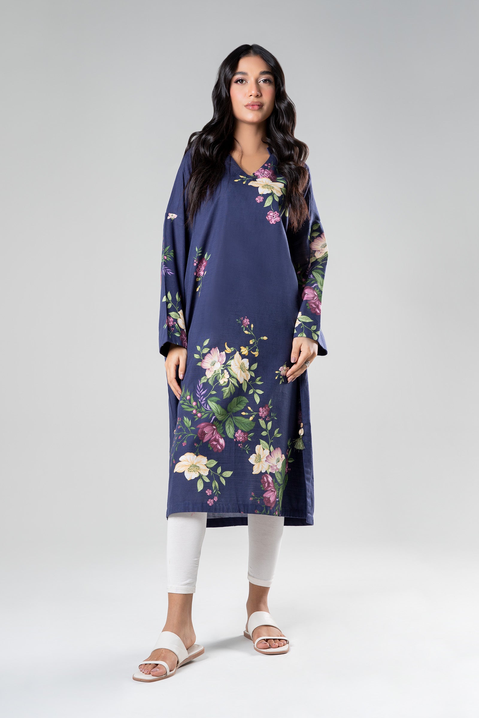 Printed Khaddar Tunic