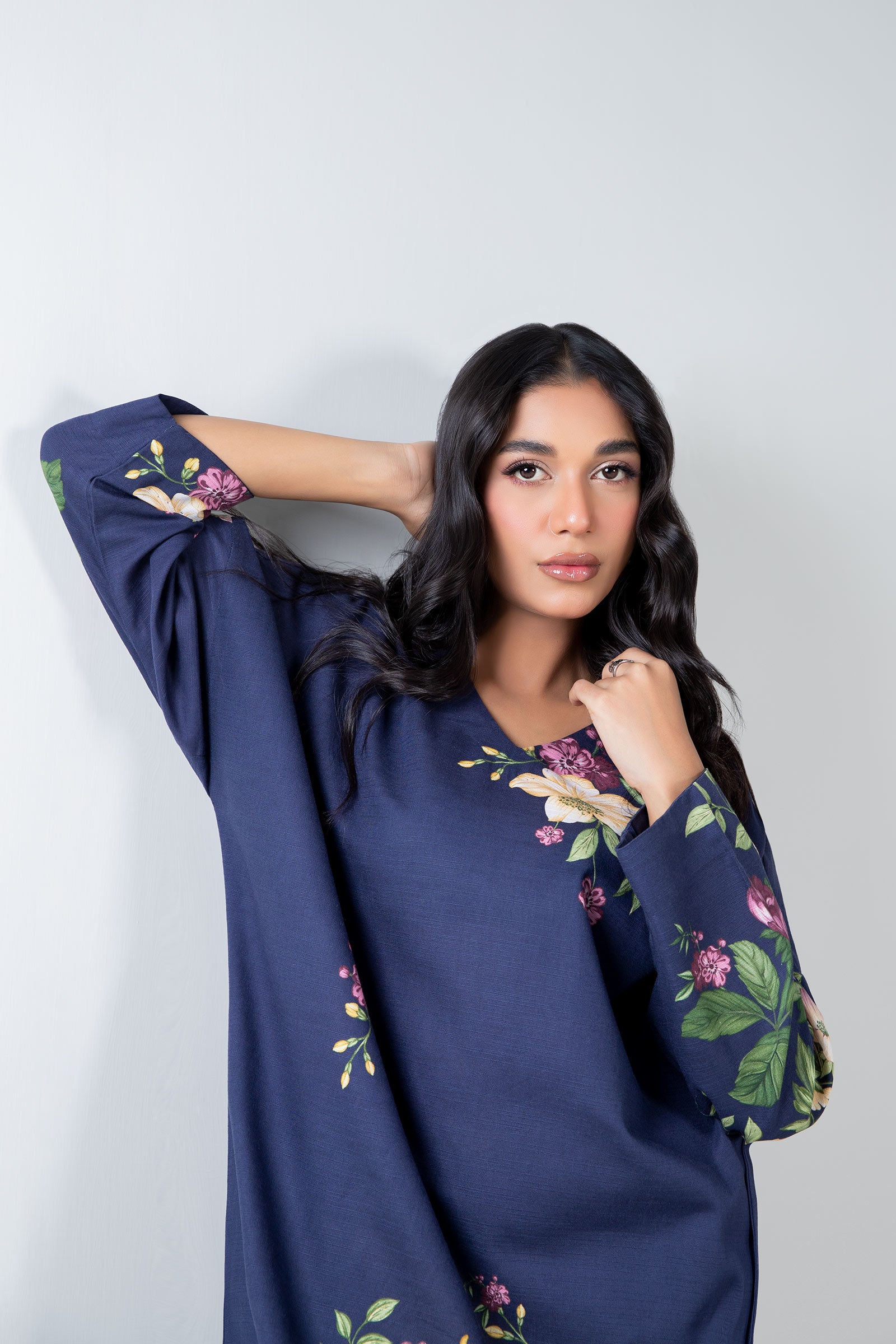 Printed Khaddar Tunic