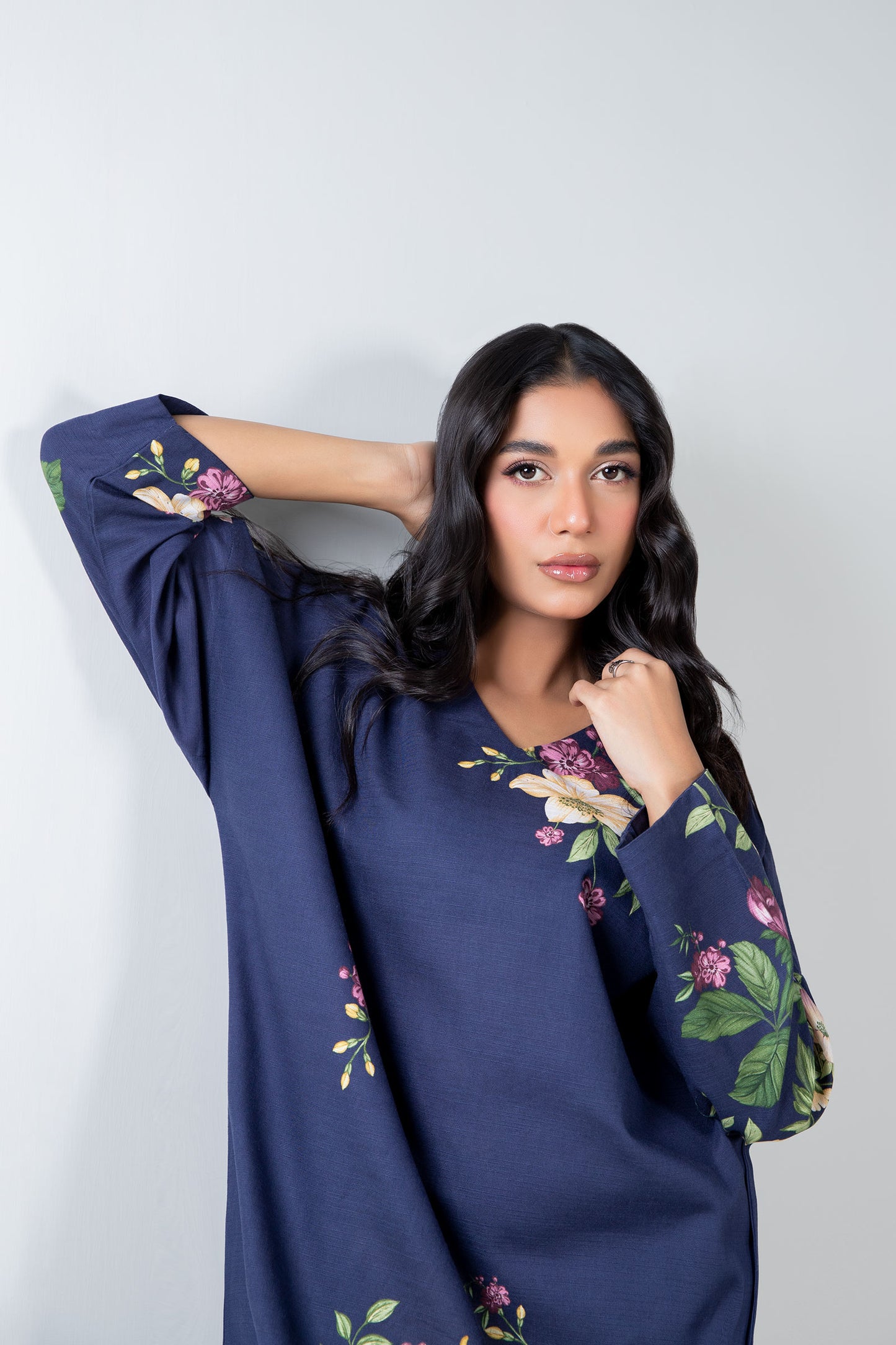 Printed Khaddar Tunic