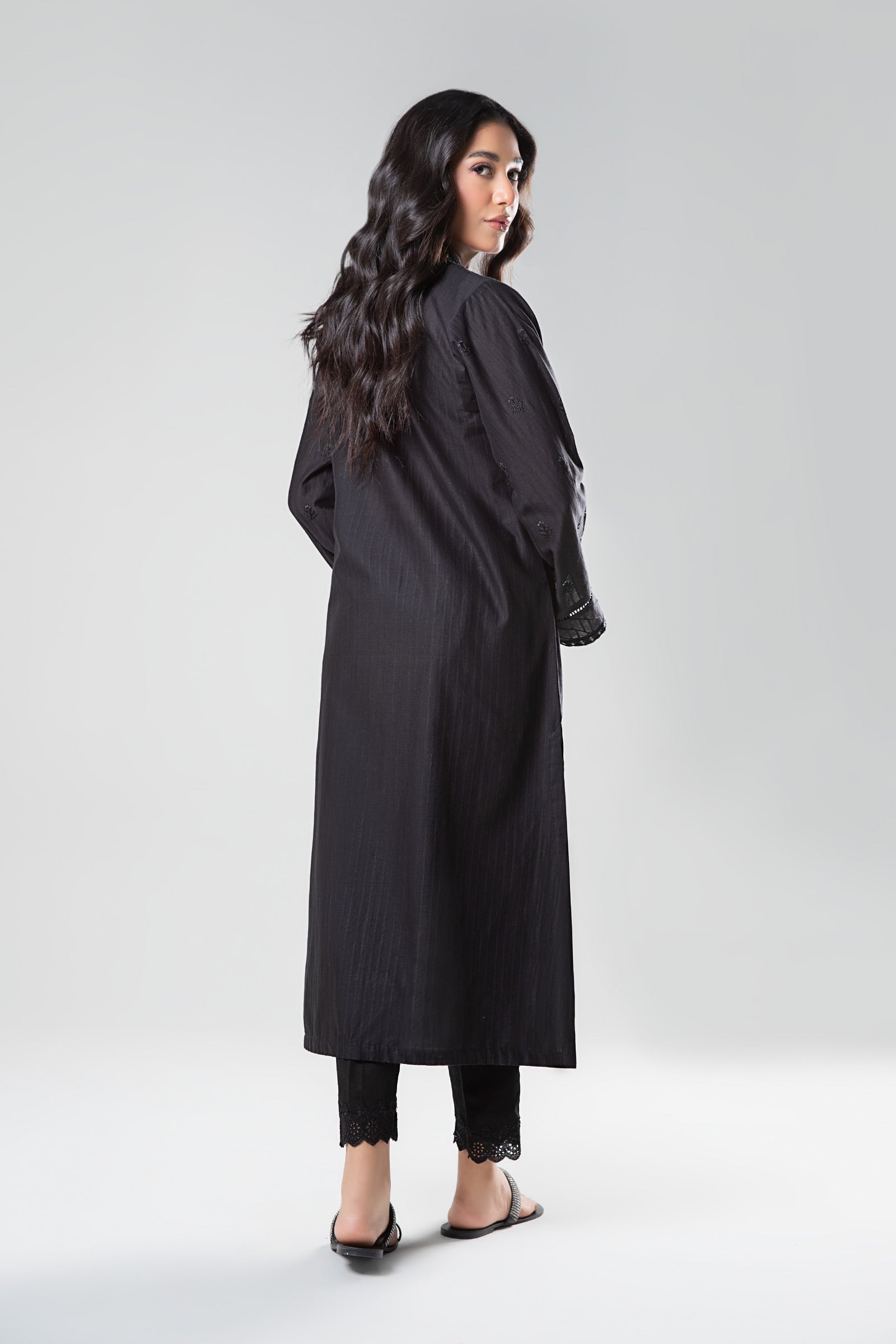 Embroidered Dobby Shirt