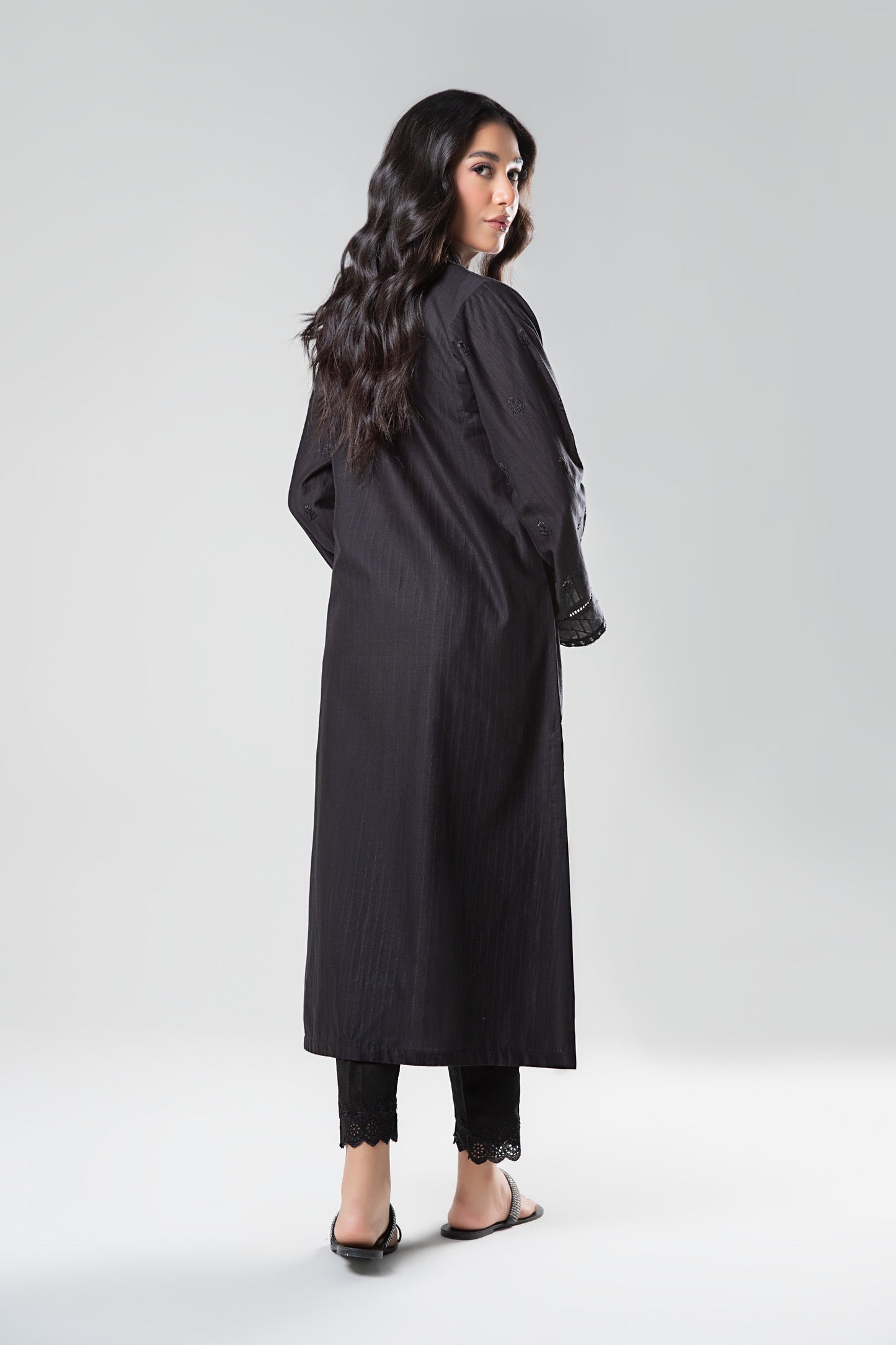 Embroidered Dobby Shirt