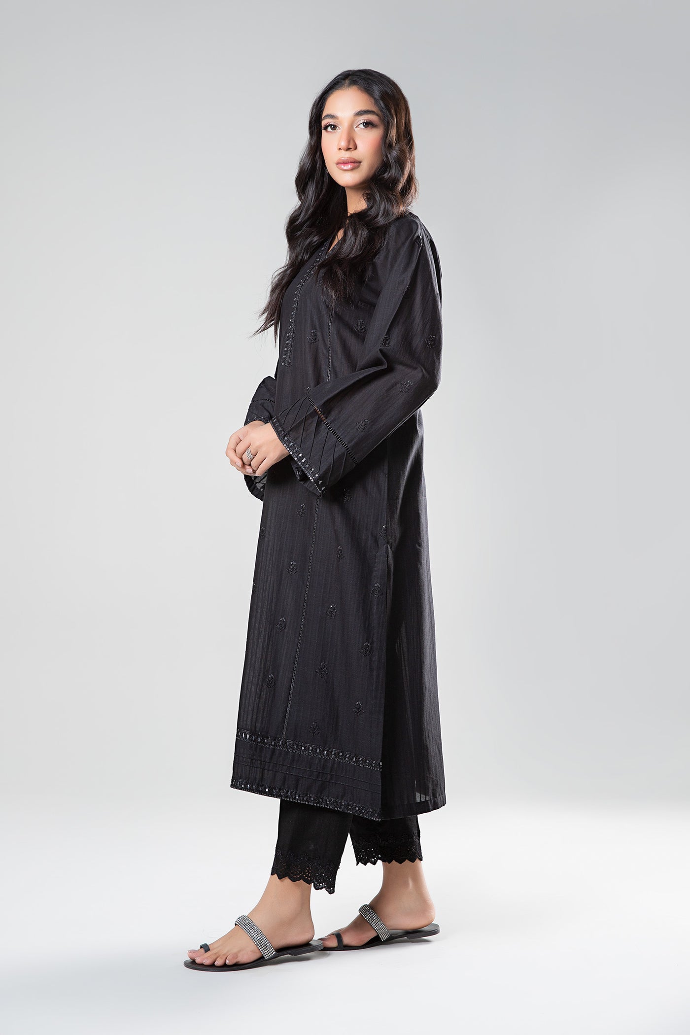 Embroidered Dobby Shirt