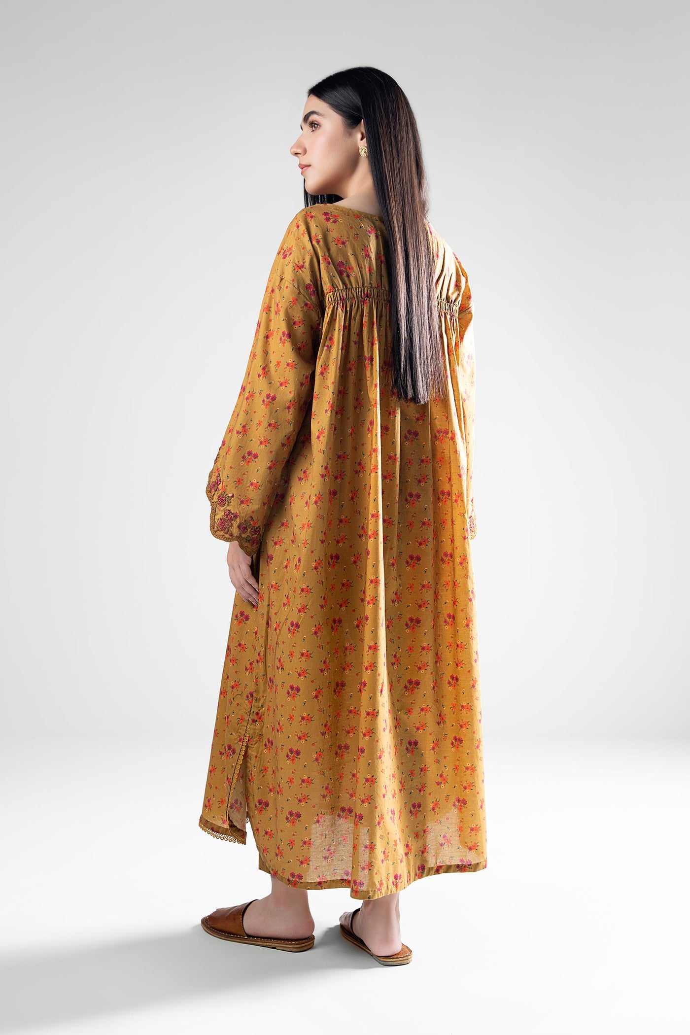 2 Pc Printed Cambric Suit