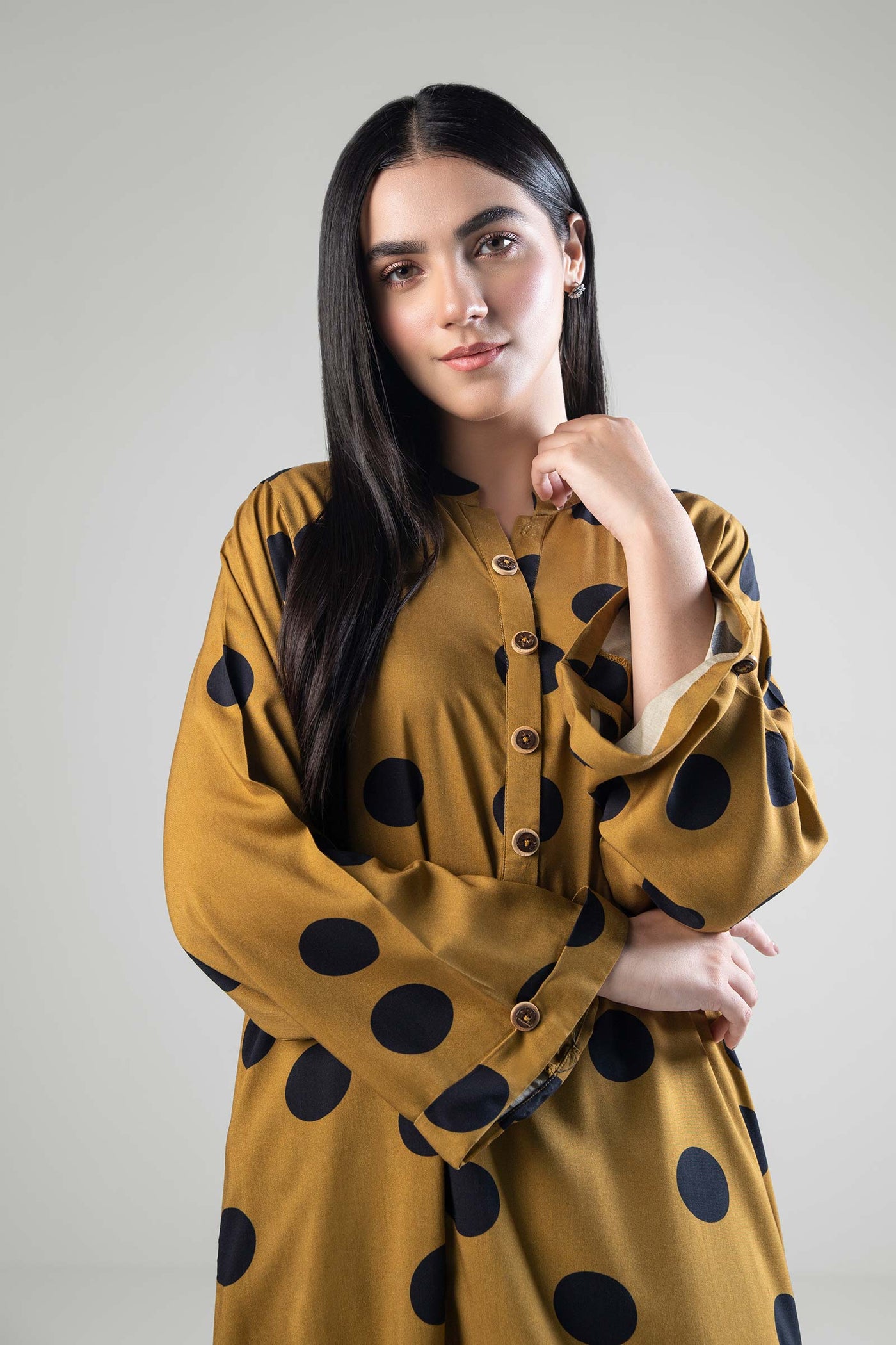 2 Pc Printed Herringbone Suit