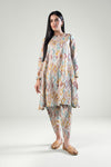 2 Pc Printed Khaddar Suit