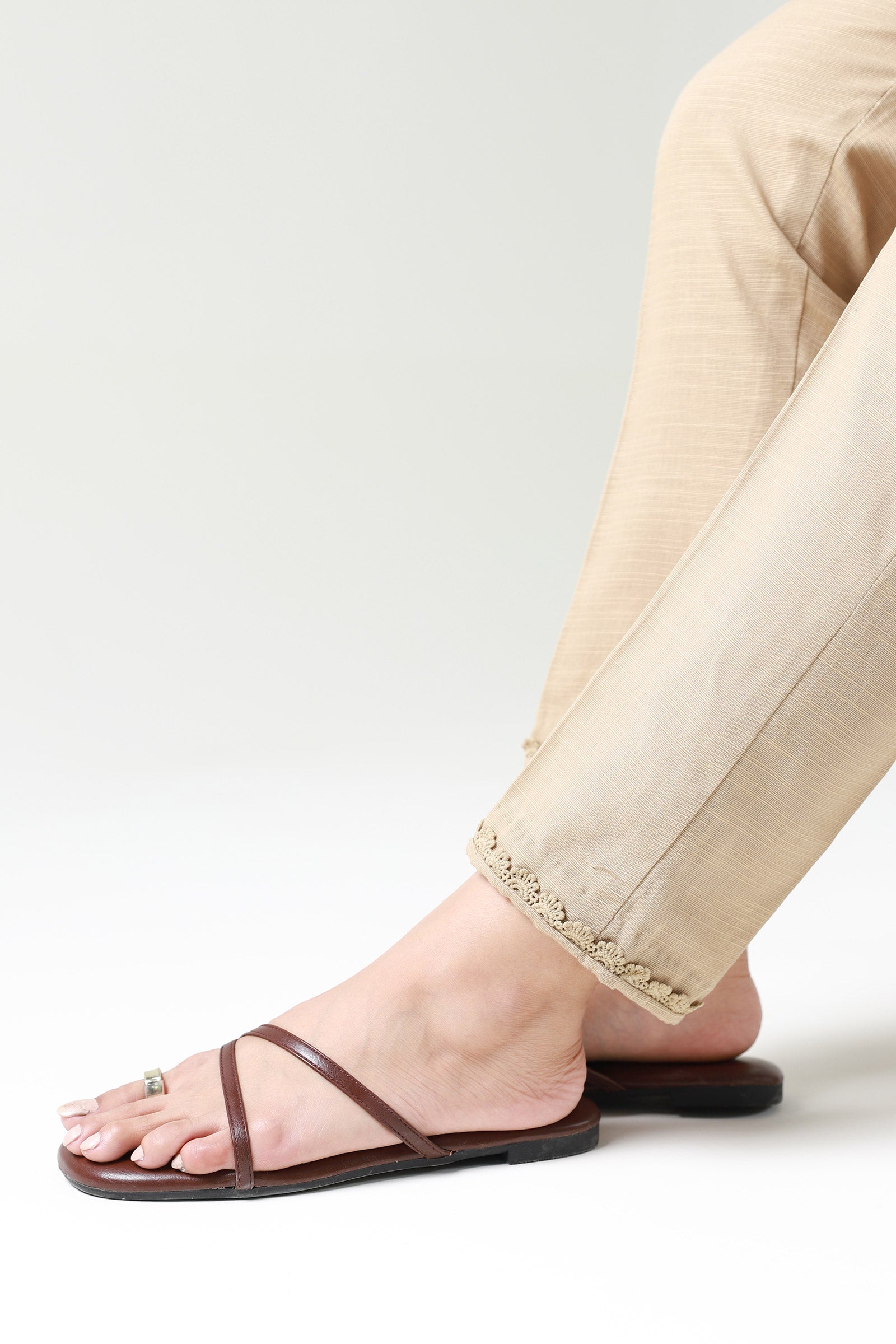 Dyed Khaddar Trouser