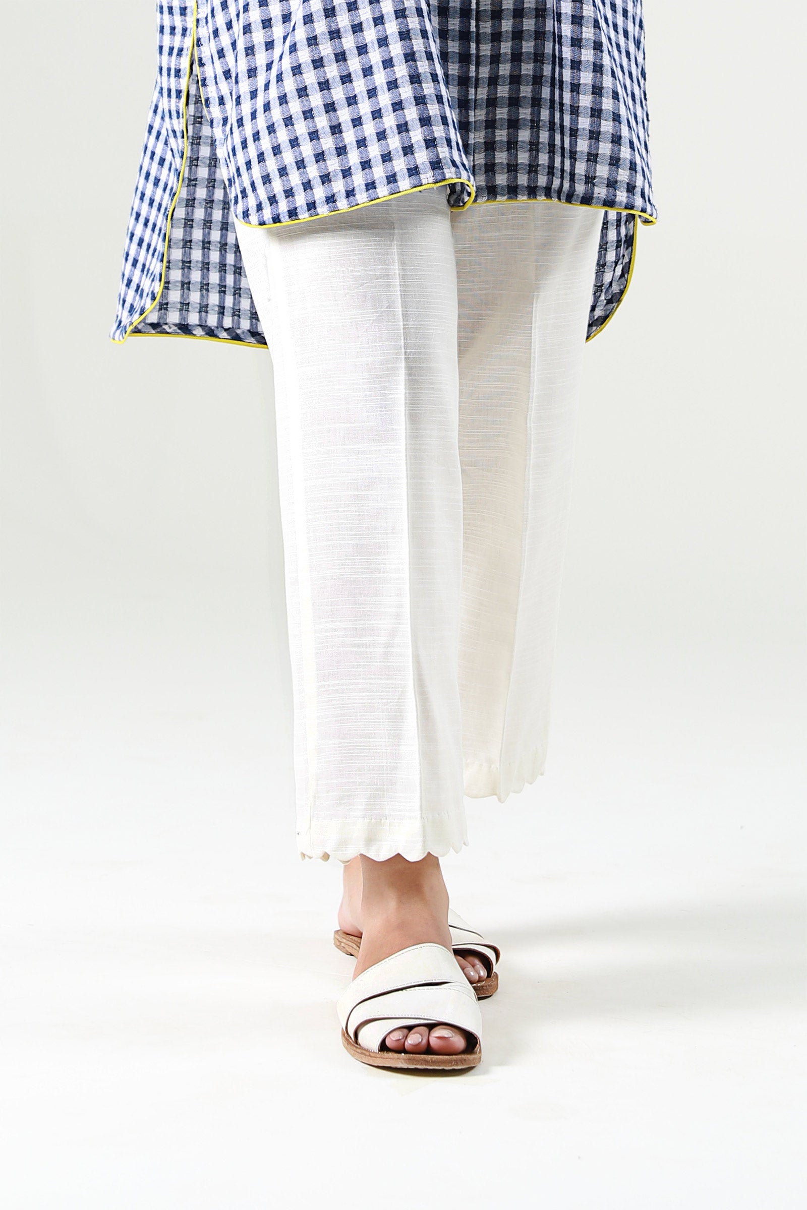 Dyed Khaddar Trouser