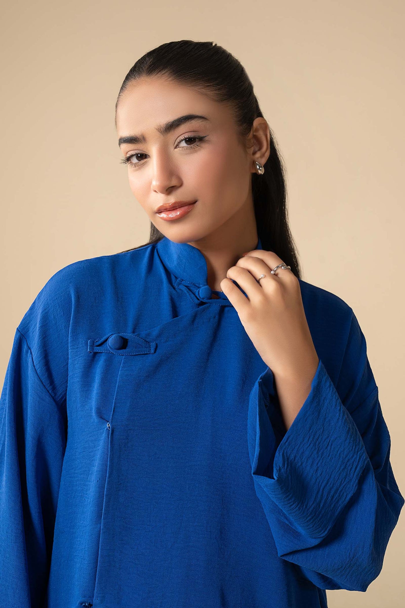 2 Pc Dyed Georgette Suit