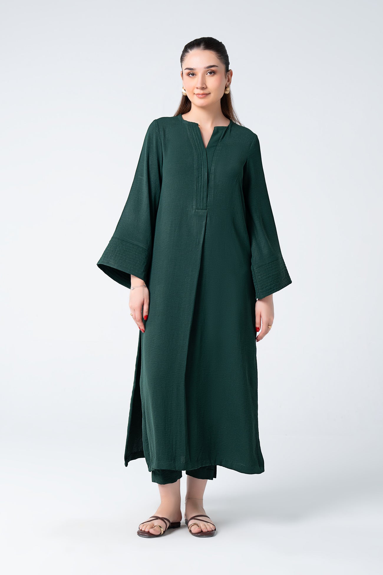 2 Pc Dyed Georgette Suit