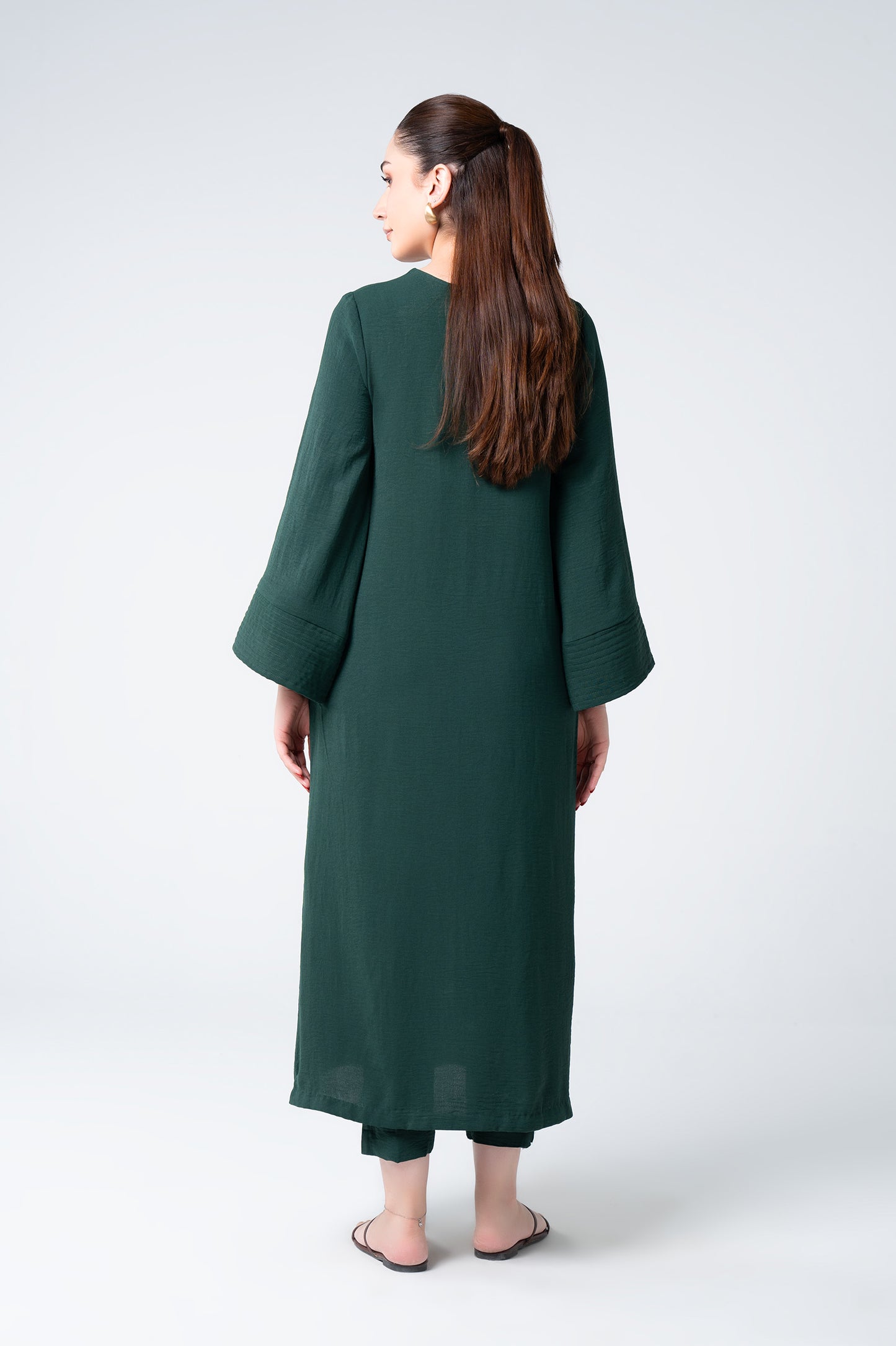 2 Pc Dyed Georgette Suit