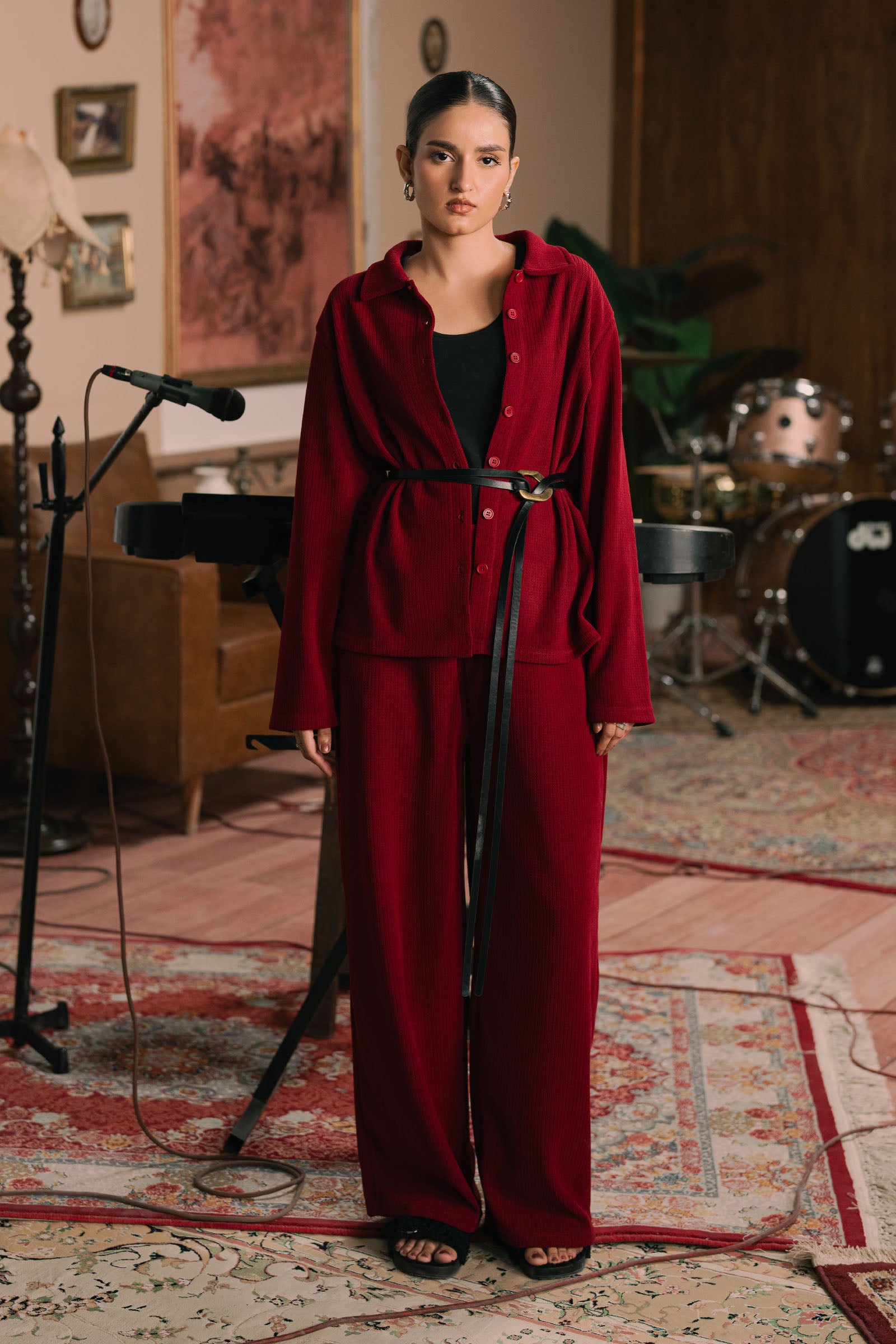 Button Down Co-Ord Set