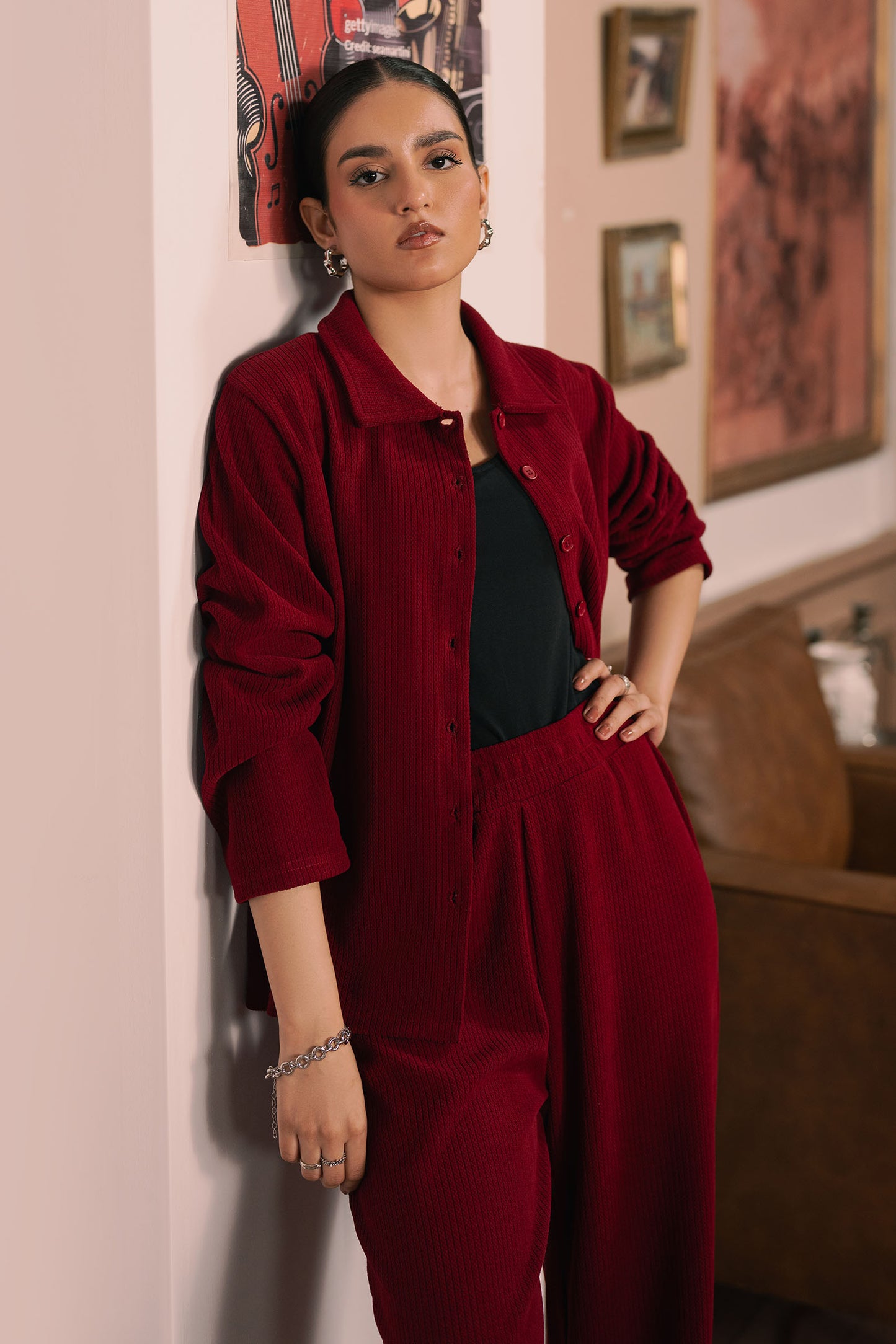 Button Down Co-Ord Set