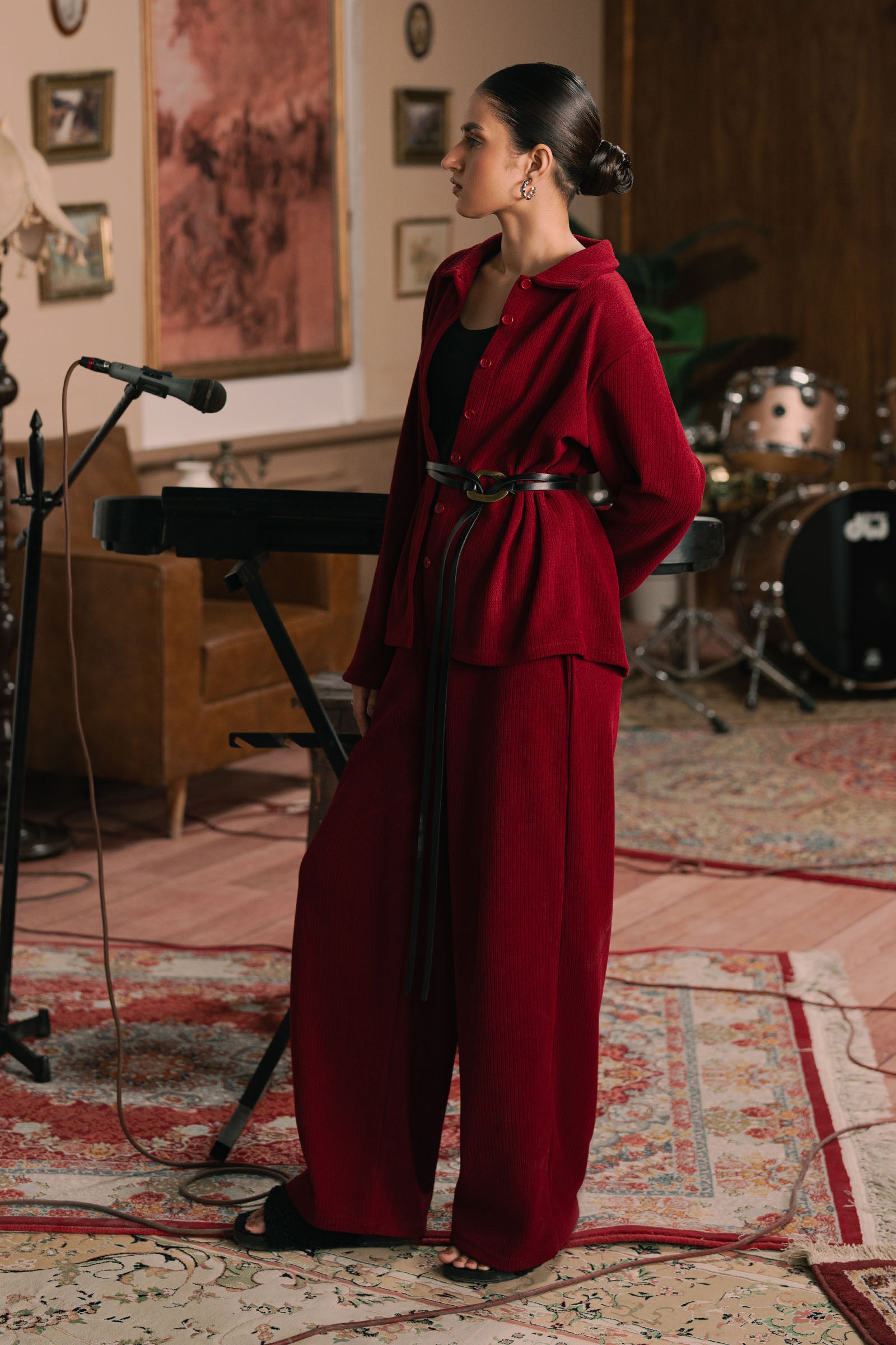 Button Down Co-Ord Set