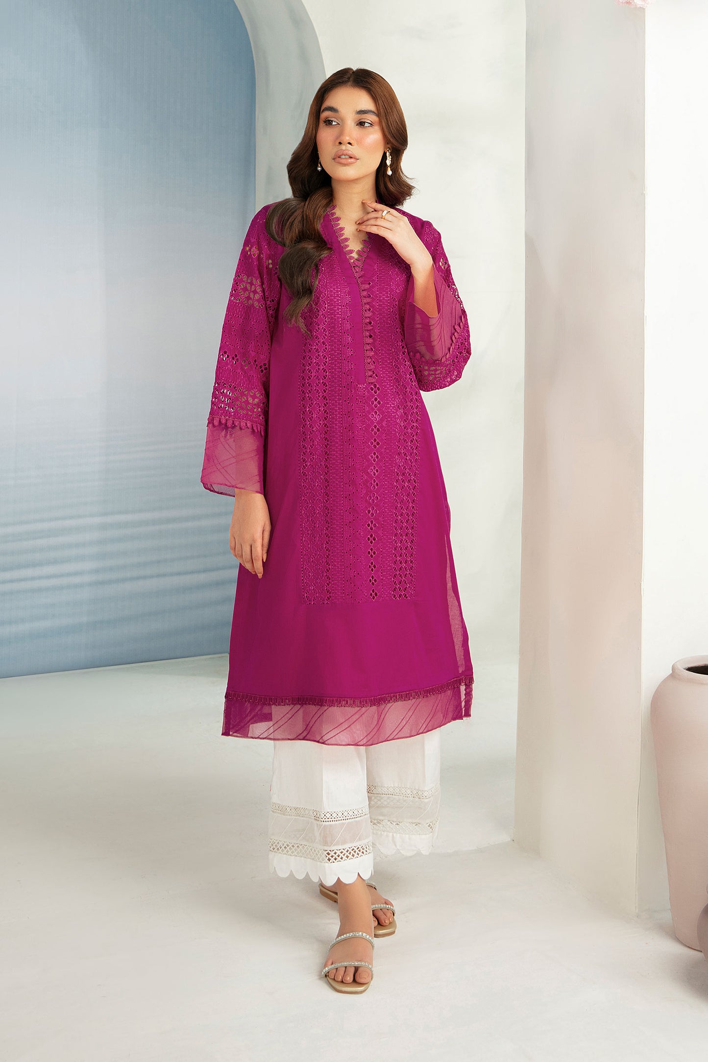 Shirt Fuchsia Pink MB-EA23-86