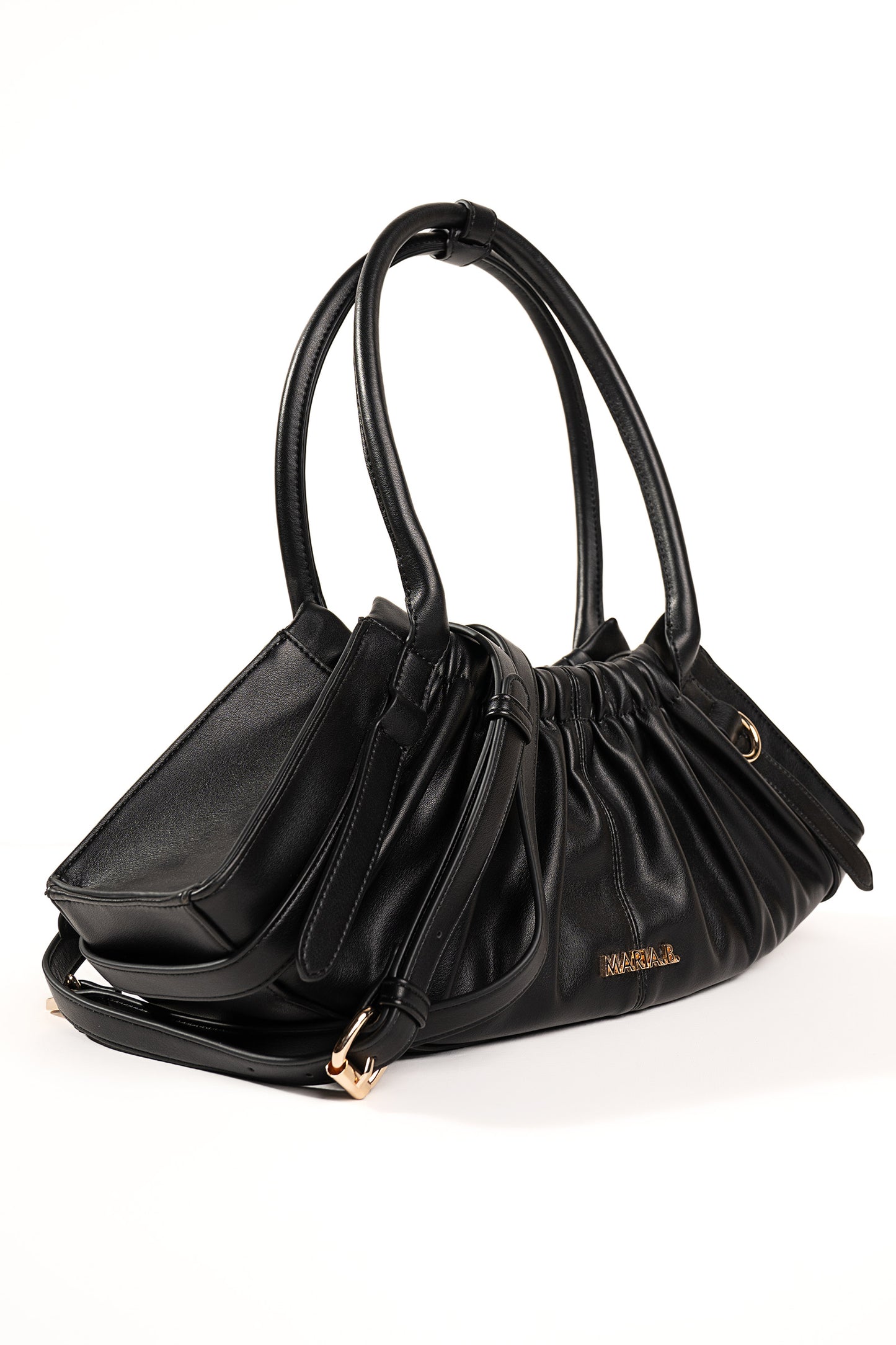 Gathered Hobo Bag