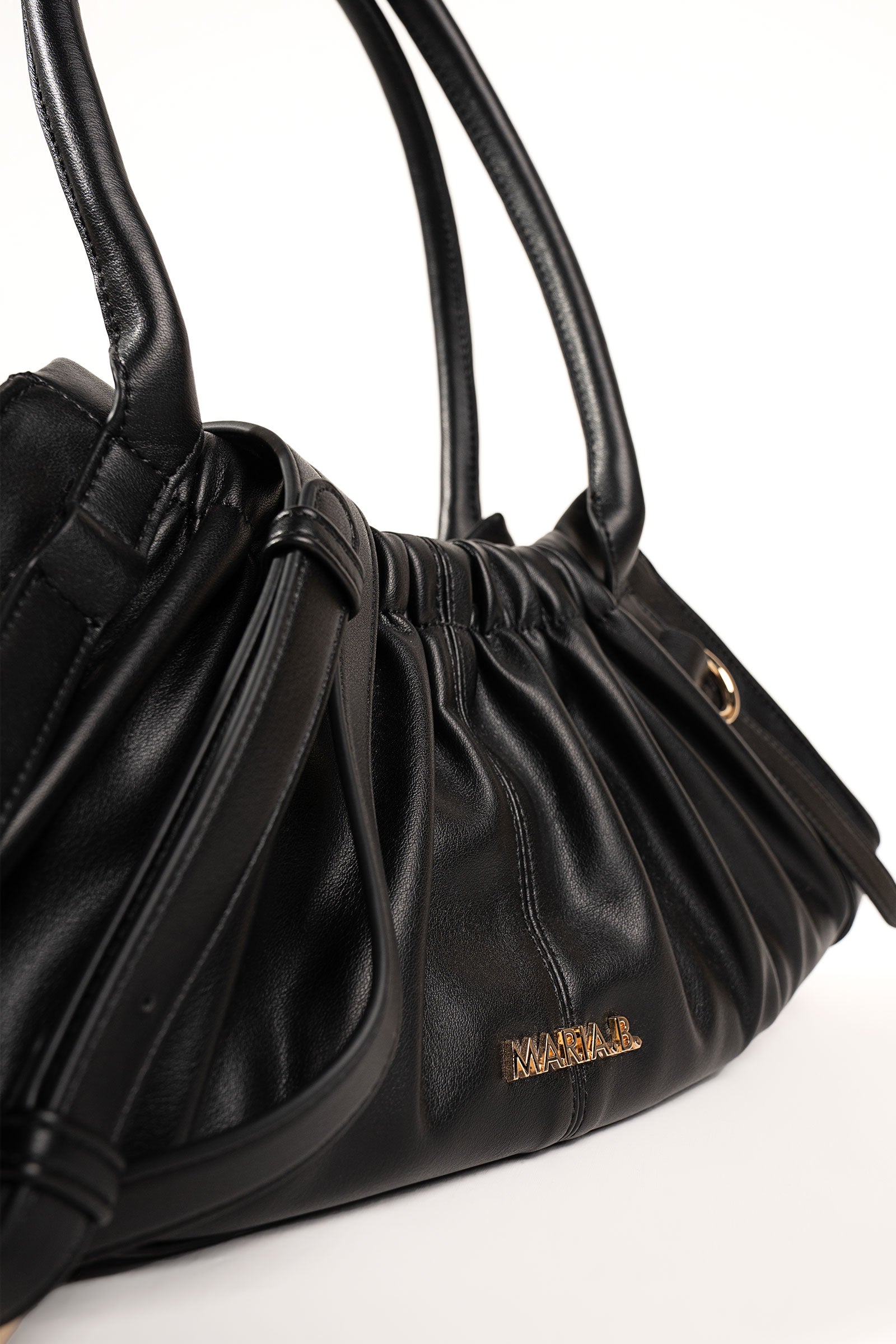 Gathered Hobo Bag