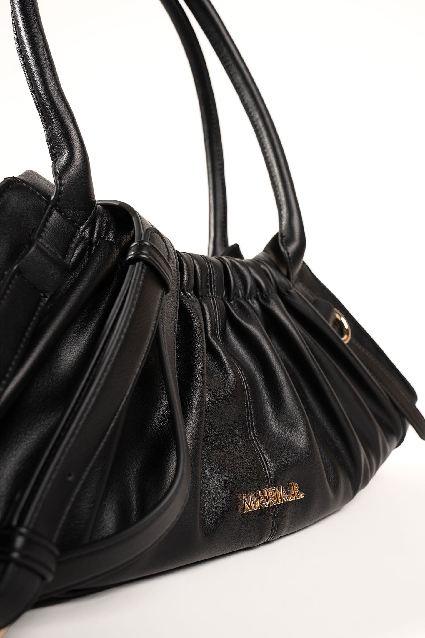 Gathered Hobo Bag