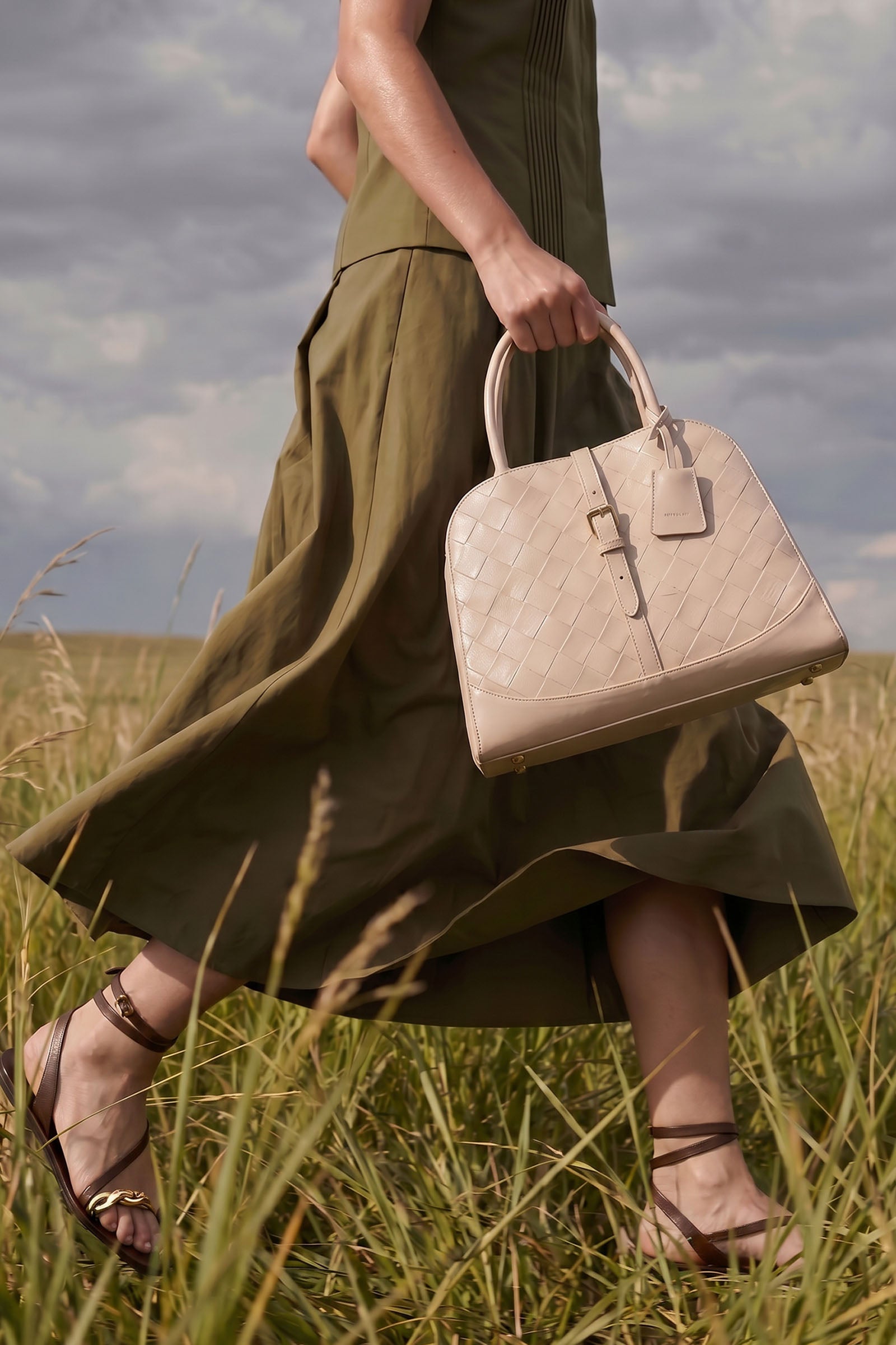 Classic Belted Bag