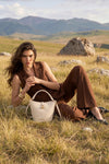 Woven Bucket Bag