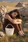 Woven Bucket Bag