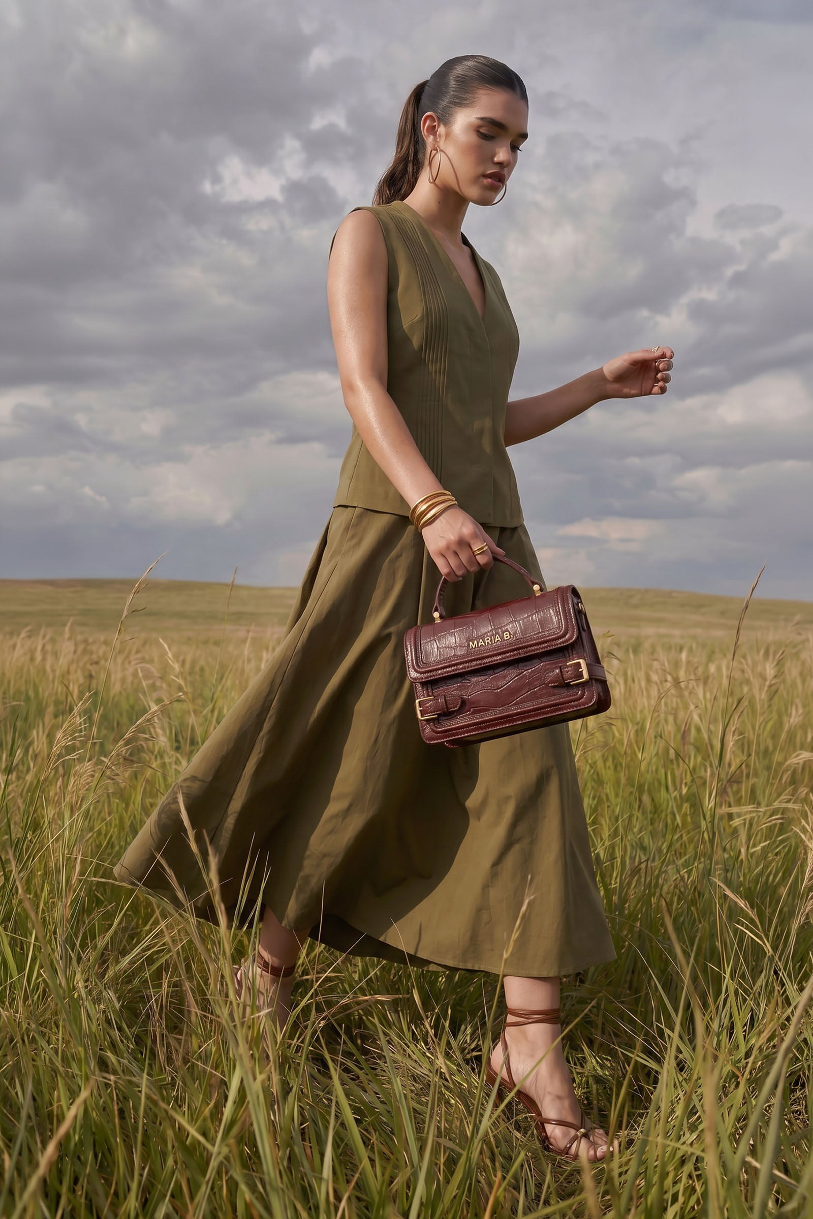 Belted Messenger Bag