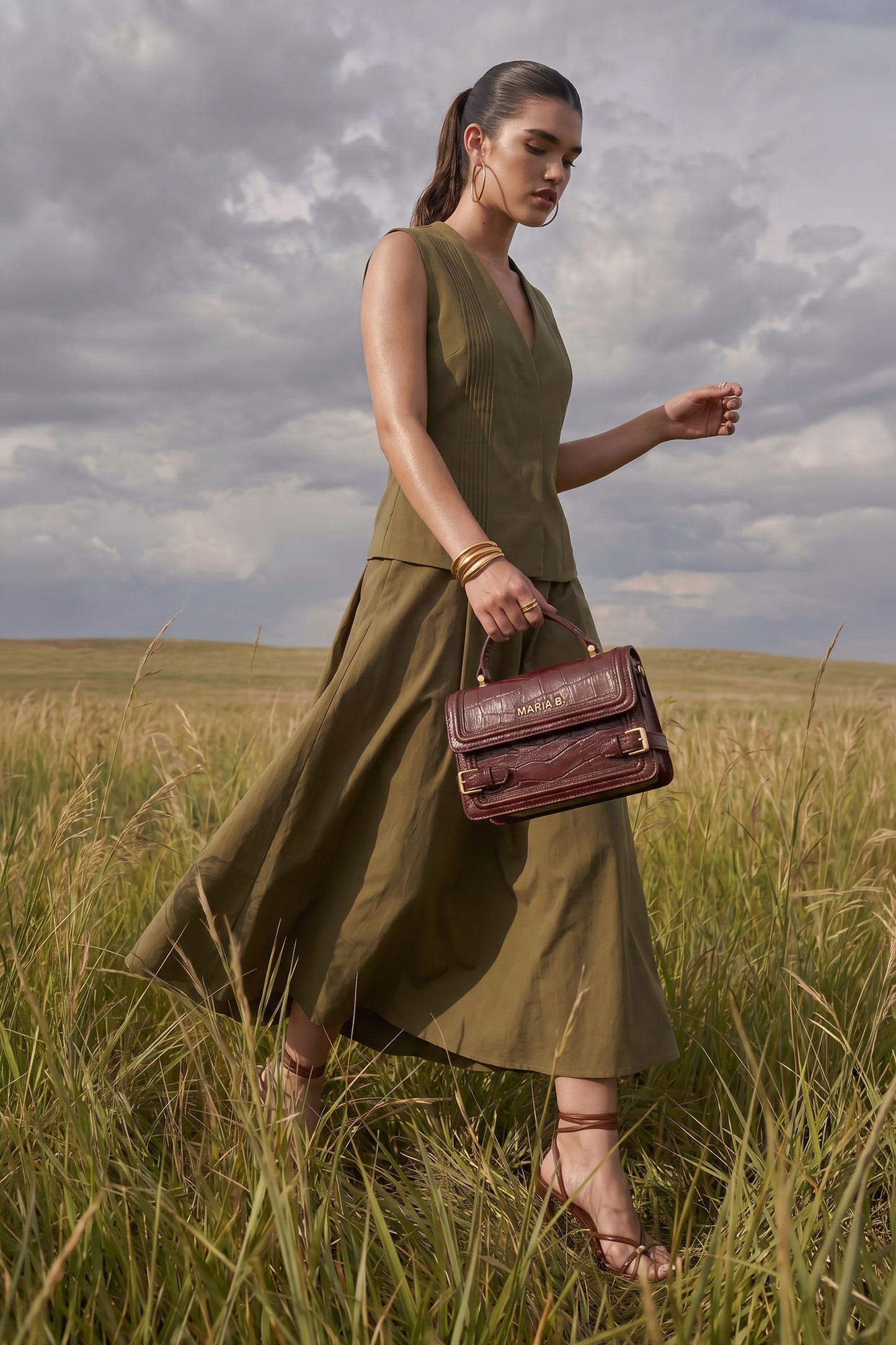 Belted Messenger Bag