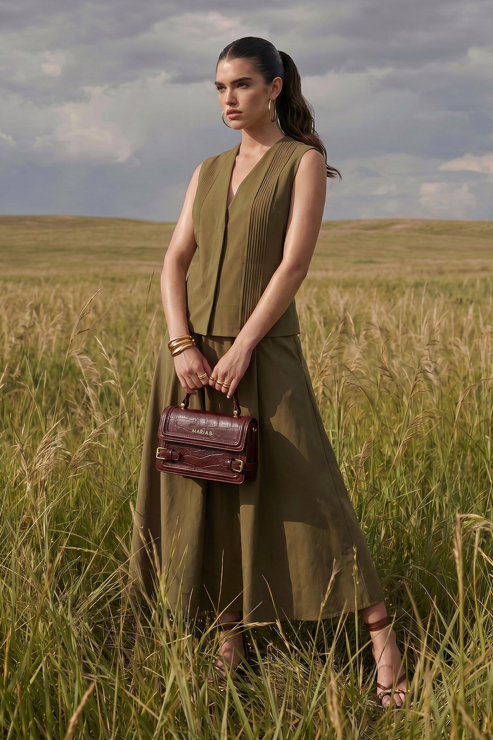 Belted Messenger Bag