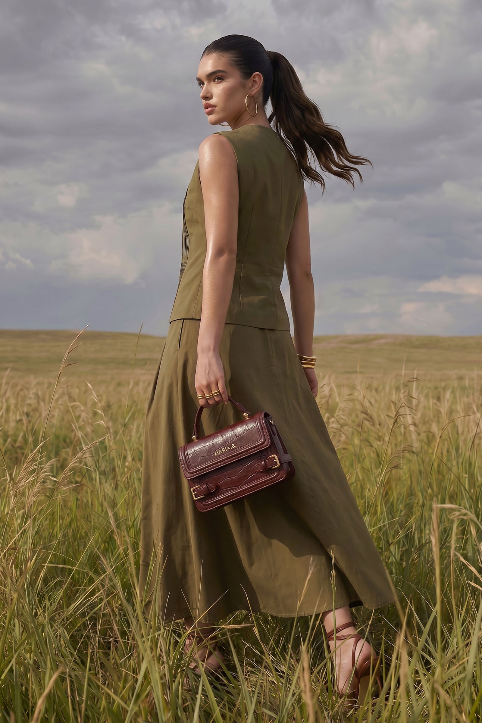 Belted Messenger Bag