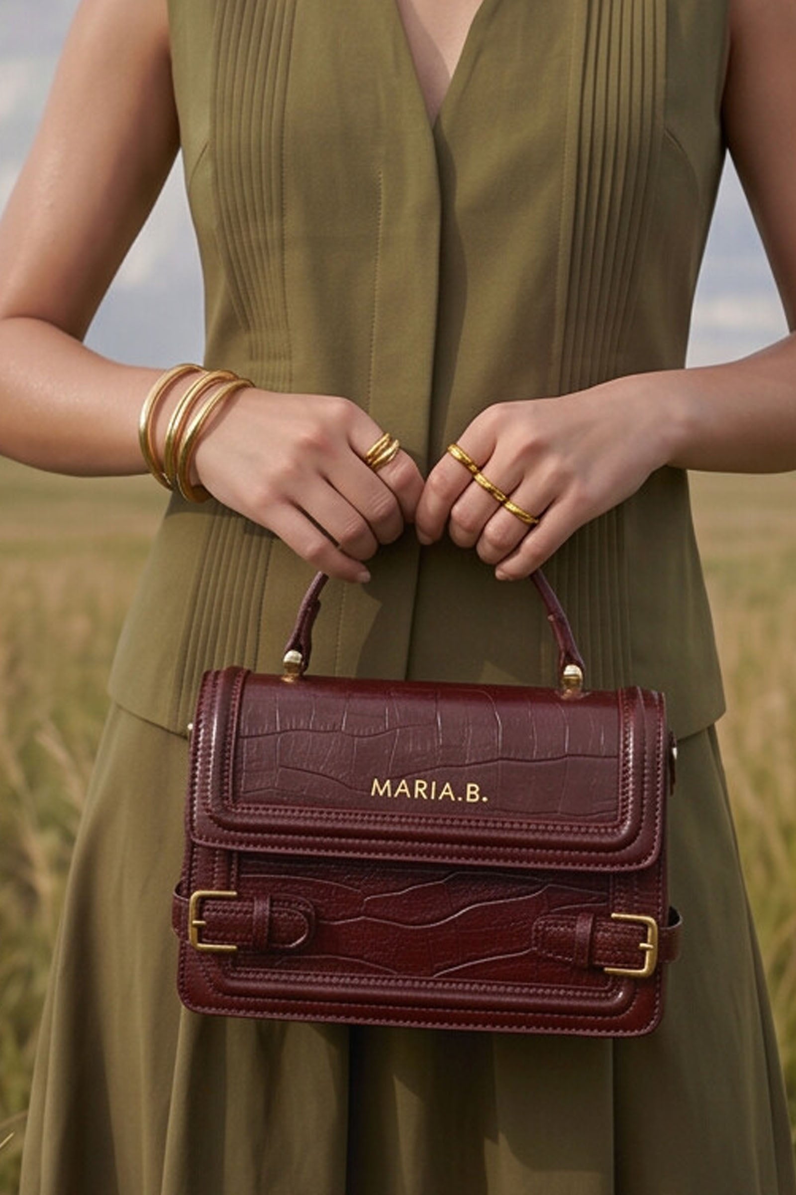 Belted Messenger Bag