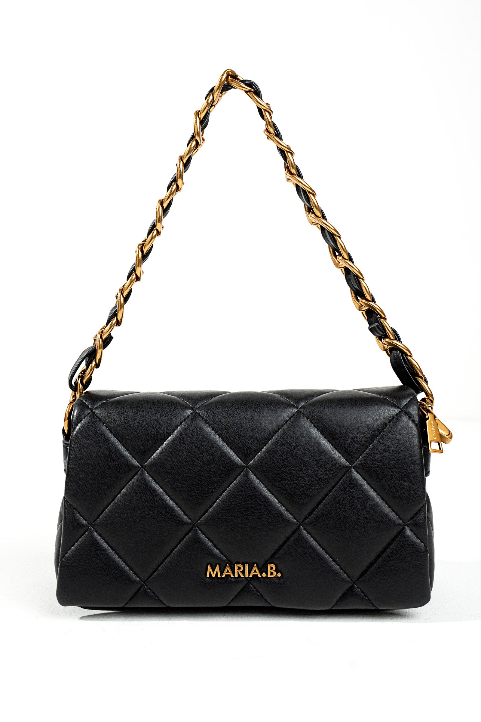 Quilted Messenger Bag