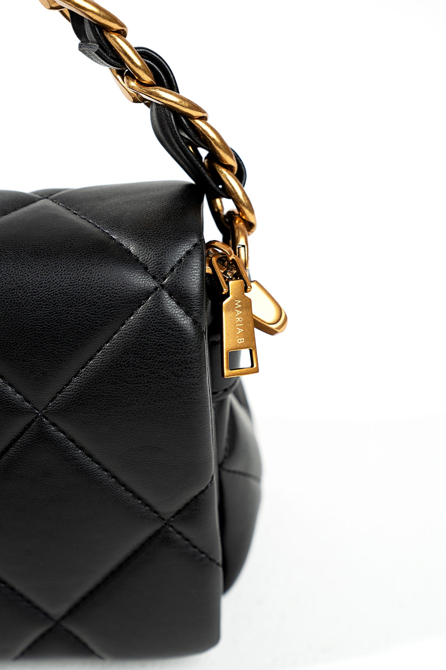 Quilted Messenger Bag