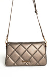 Quilted Messenger Bag