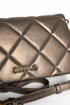 Quilted Messenger Bag