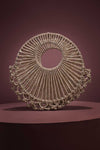 Crystal Crescent Clutch