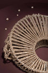 Crystal Crescent Clutch