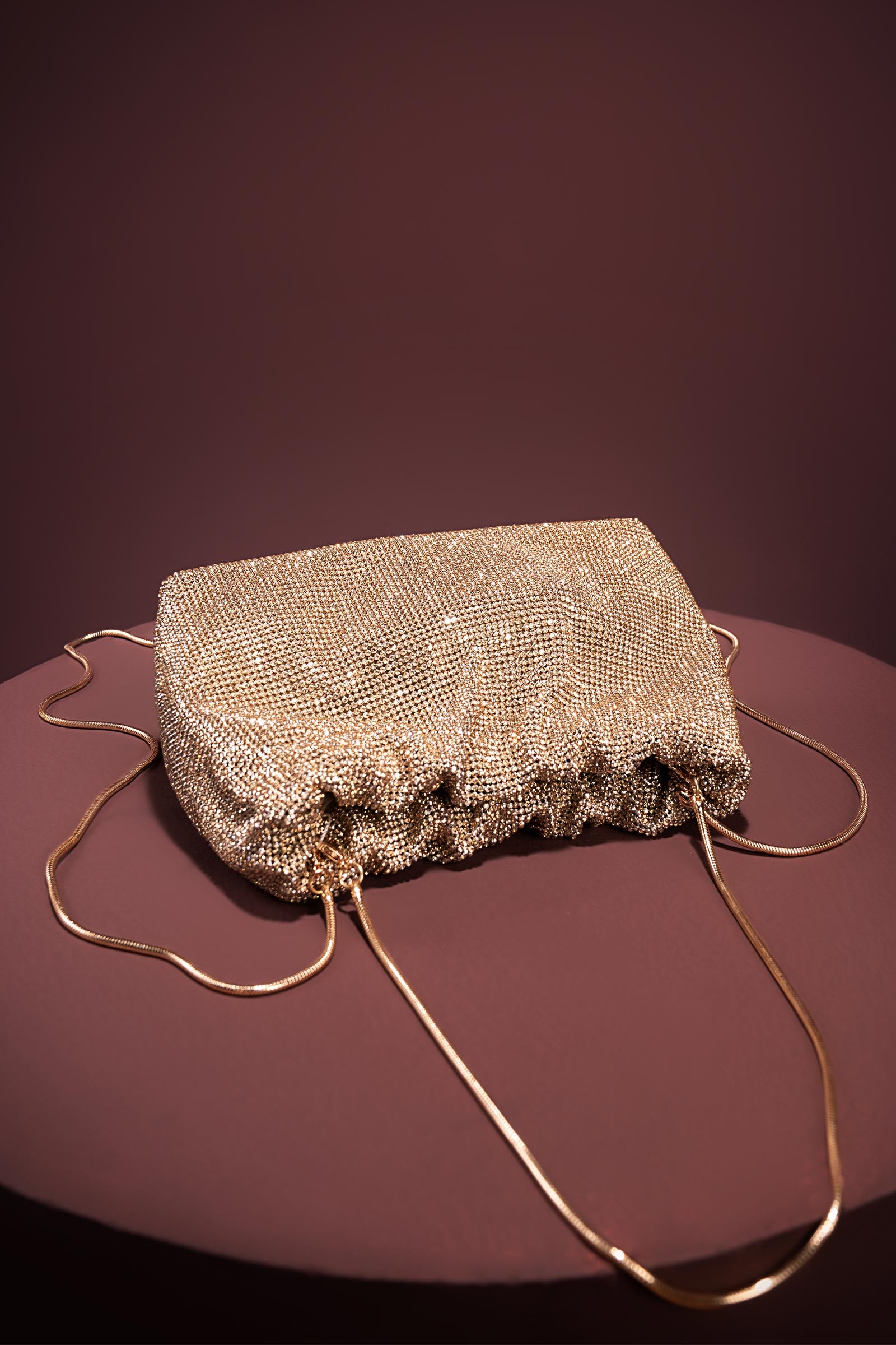 Rhinestone Evening Clutch