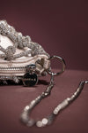 Crystals Knotted Bag