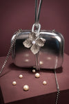 Metallic Callie Clutch