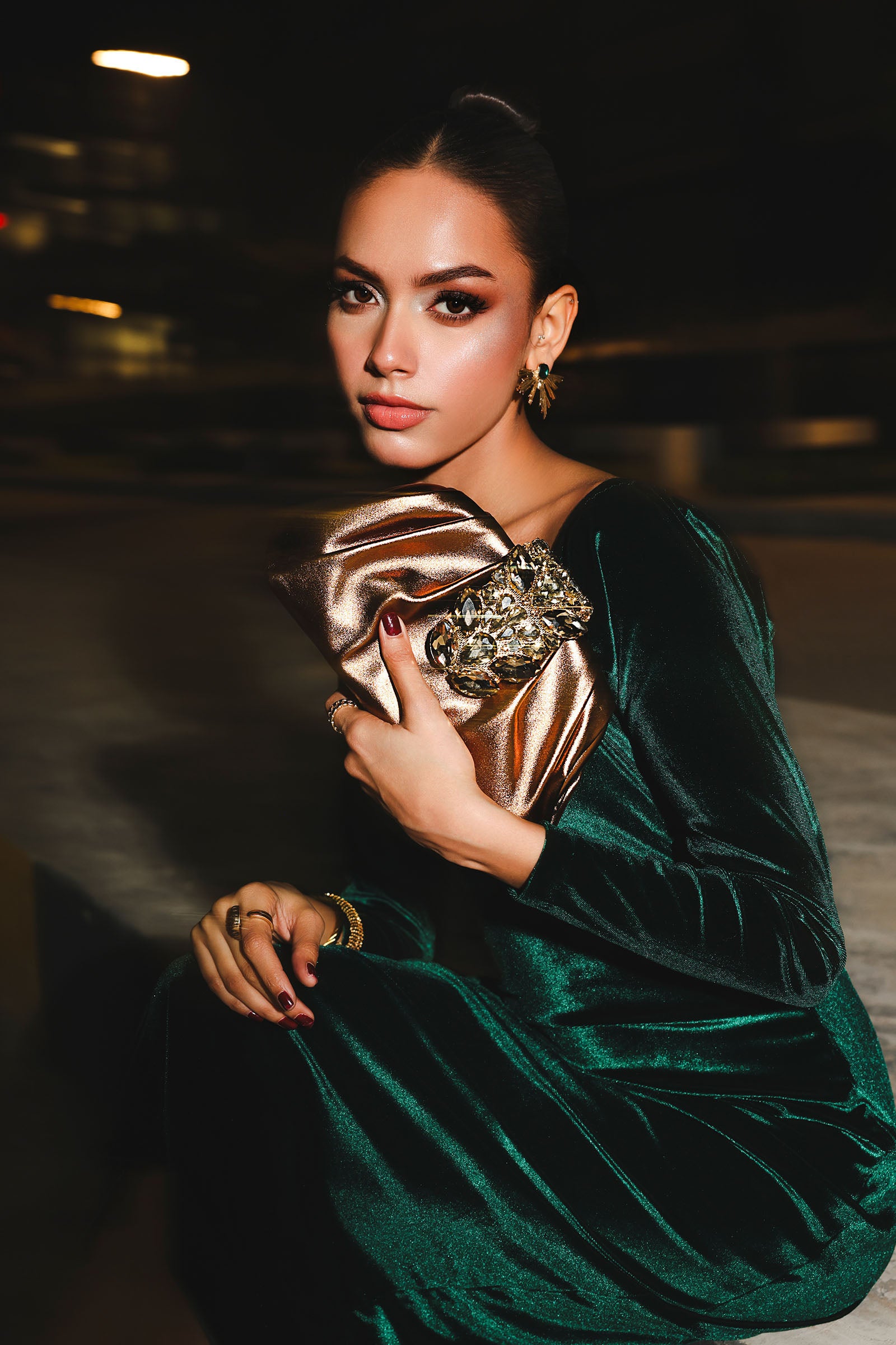 Metallic Mystique Clutch