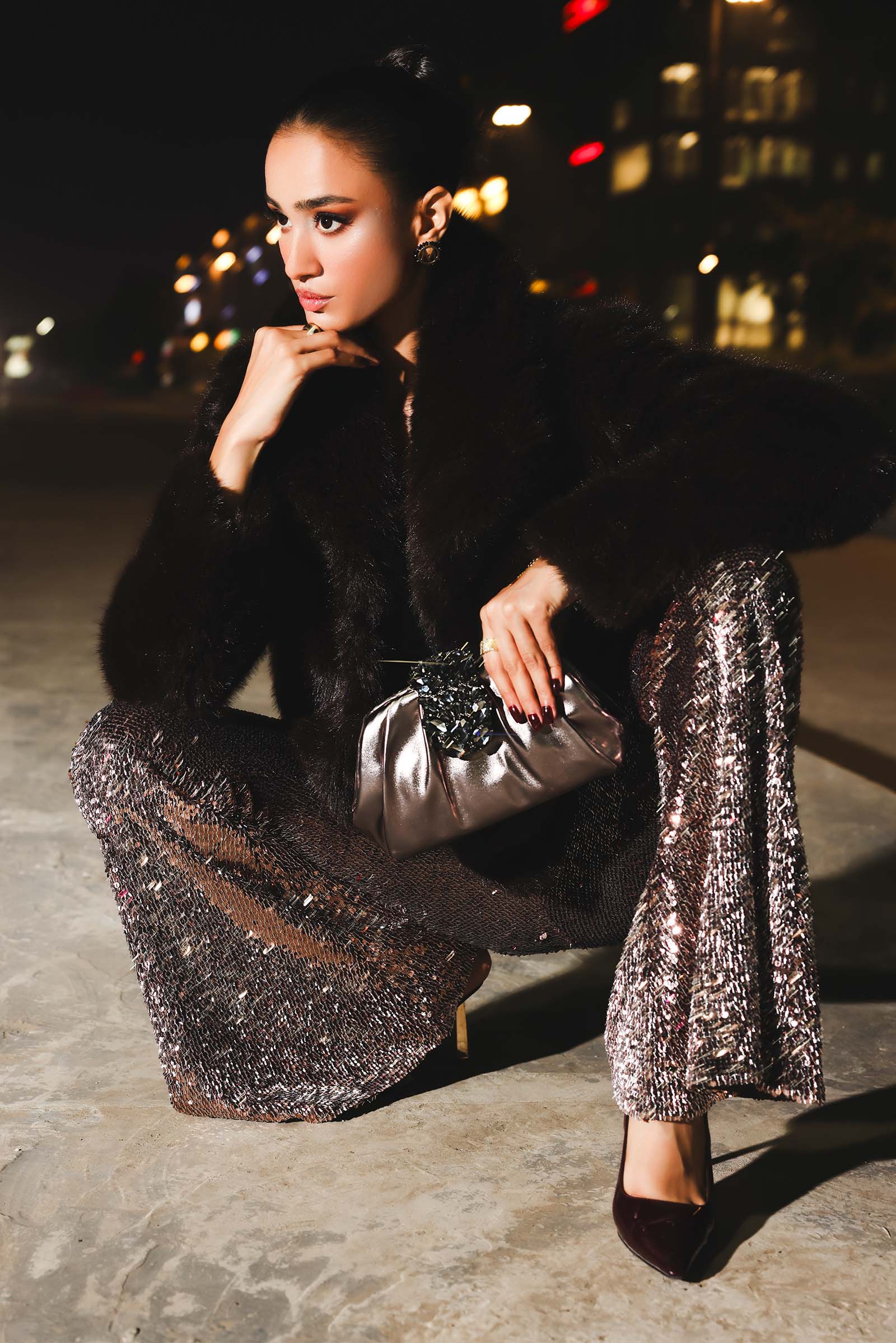 Metallic Mystique Clutch