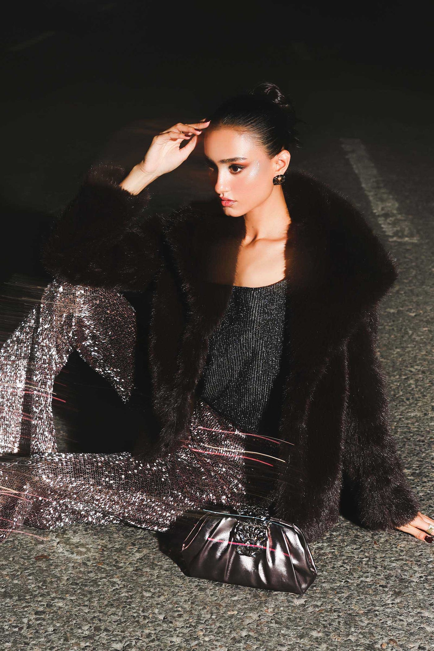 Metallic Mystique Clutch