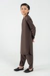 2 Piece Embroidered Blended Suit