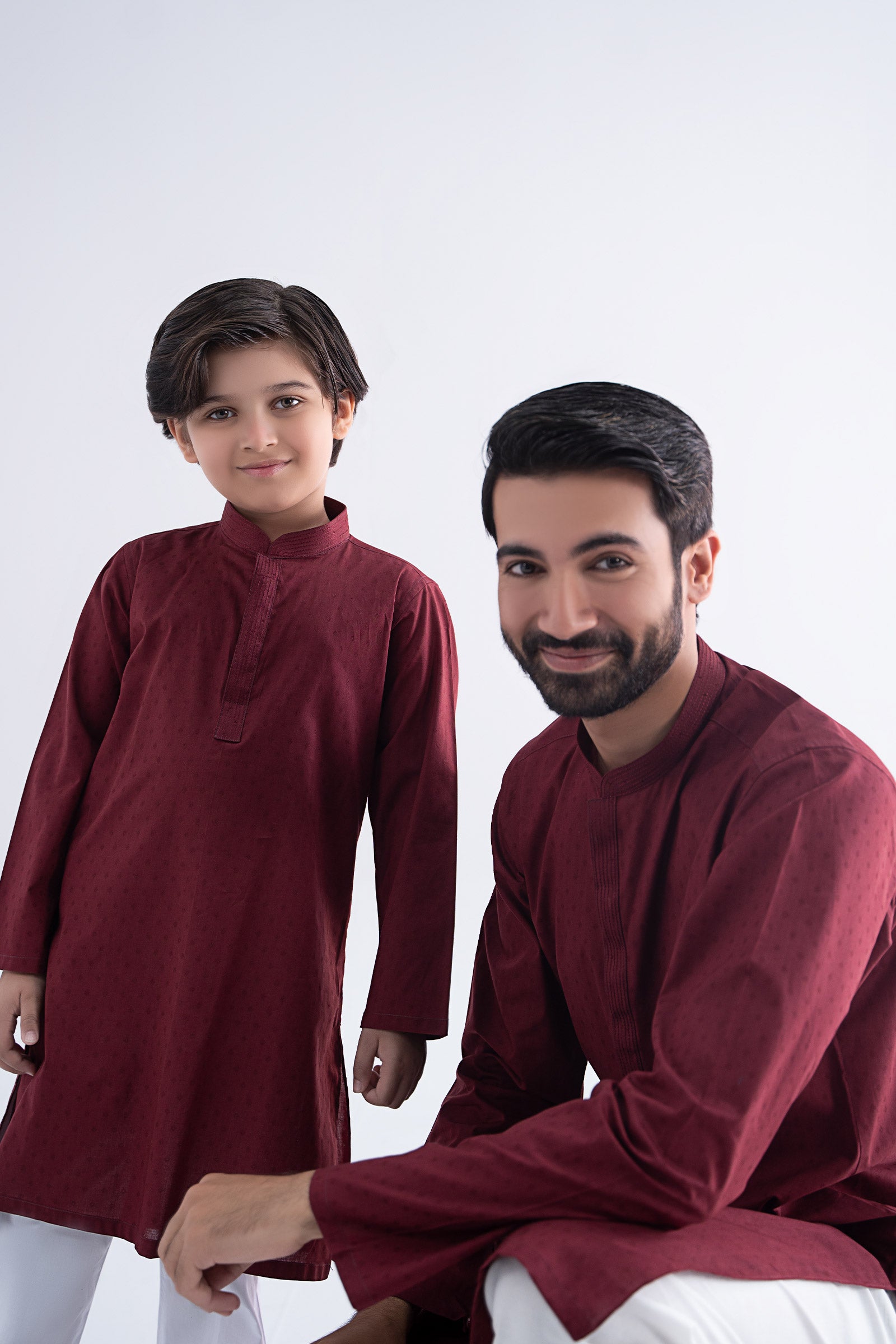 Jacquard Kurta