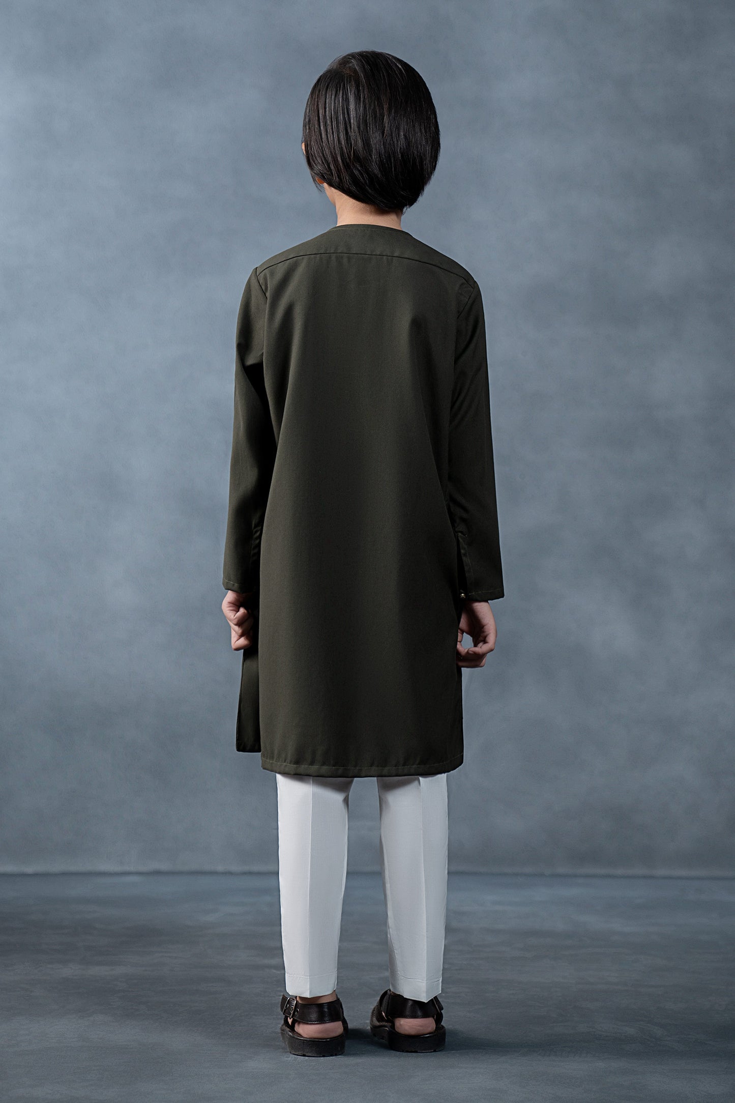 Embroidered Blended Kurta