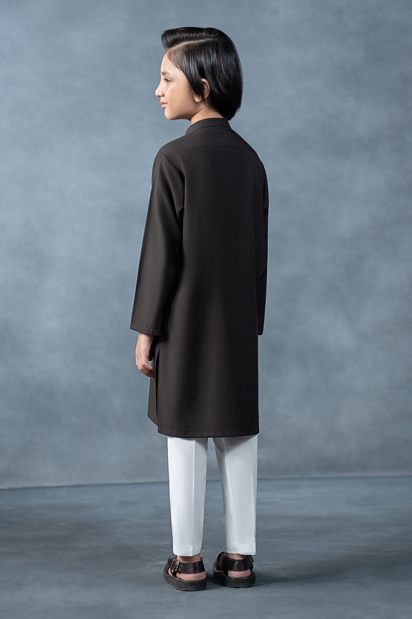 Embroidered Blended Kurta